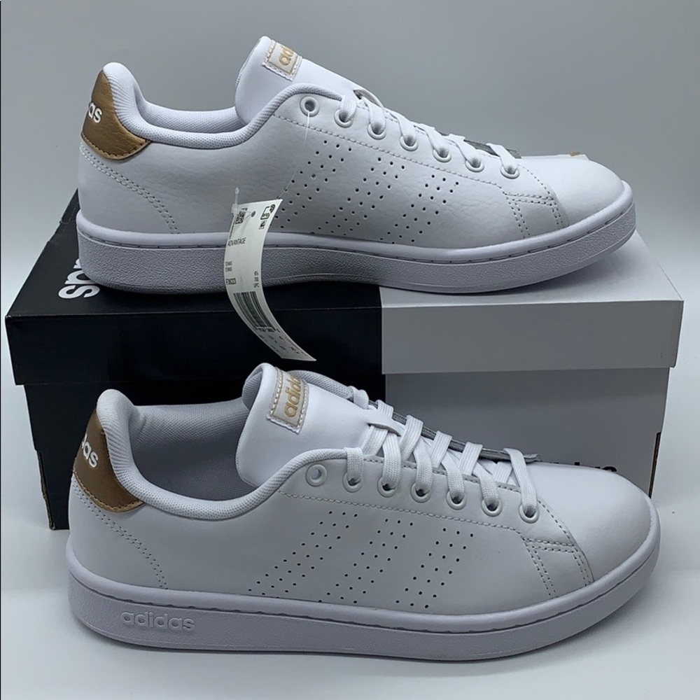 ADIDAS ADVANTAGE WMNS White/gold - Picture 12 of 16
